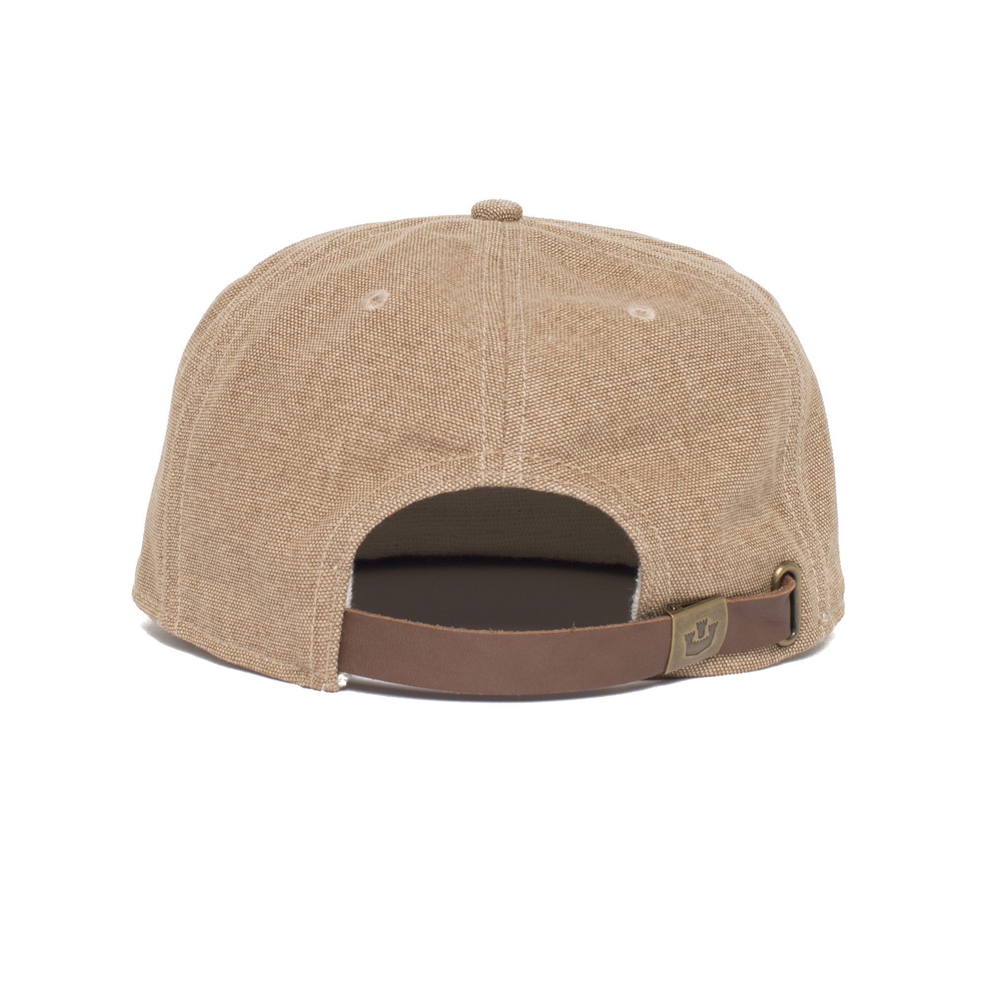 Goorin Bros. bull street cotton flat brim baseball cap Khaki back view