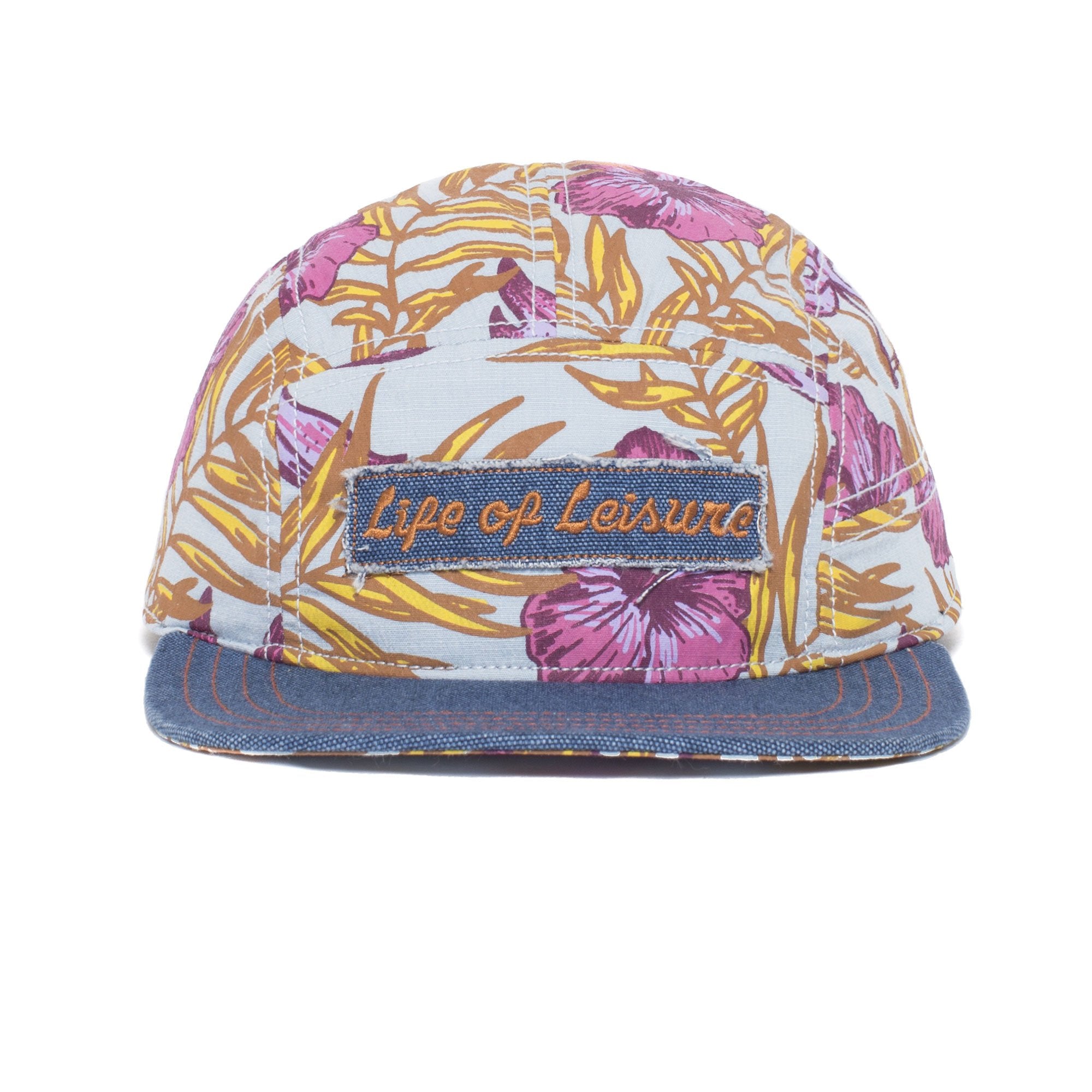 Goorin Bros. river way cotton camp cap cap Blue front view