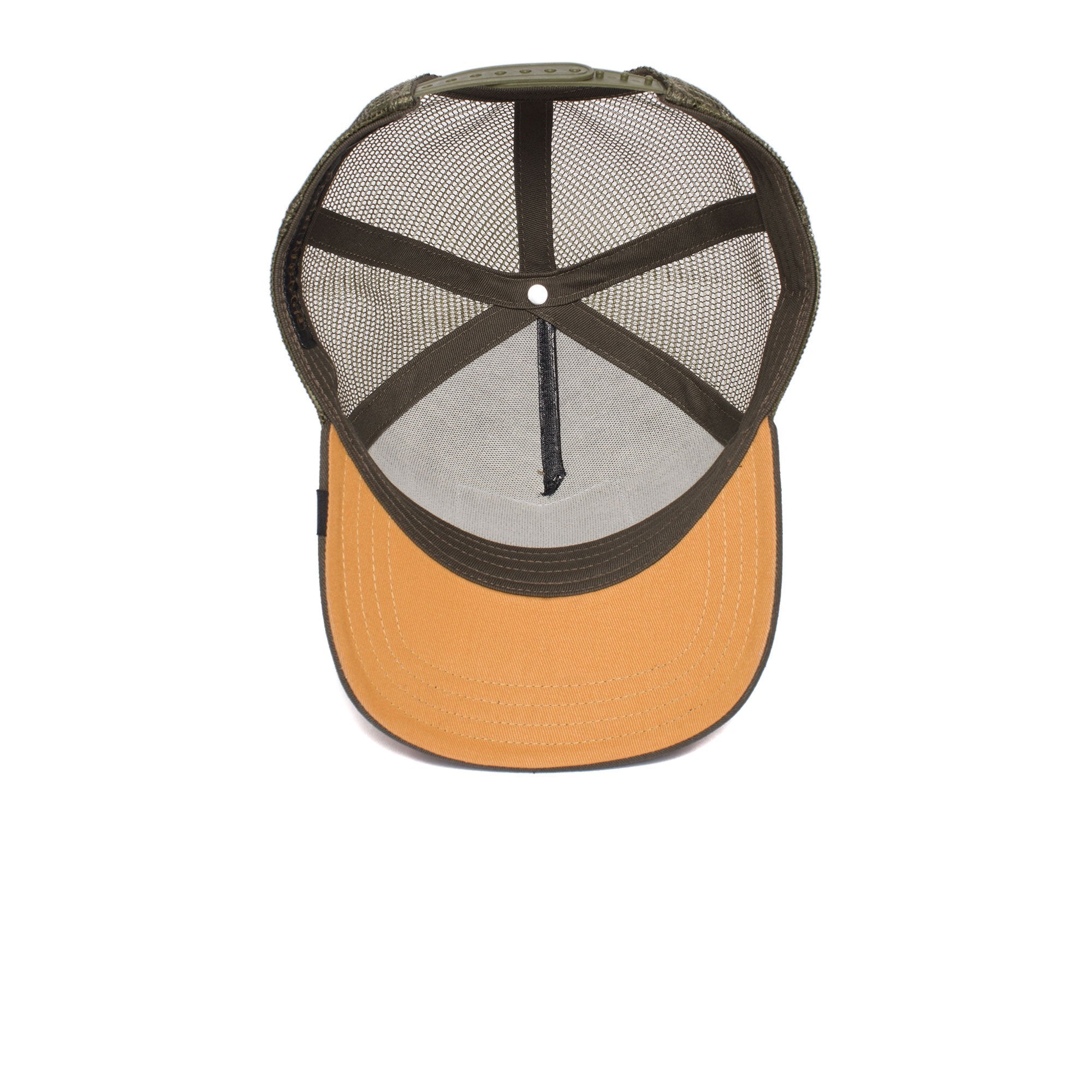 Goorin Bros. goat beard baseball cap Olive under view