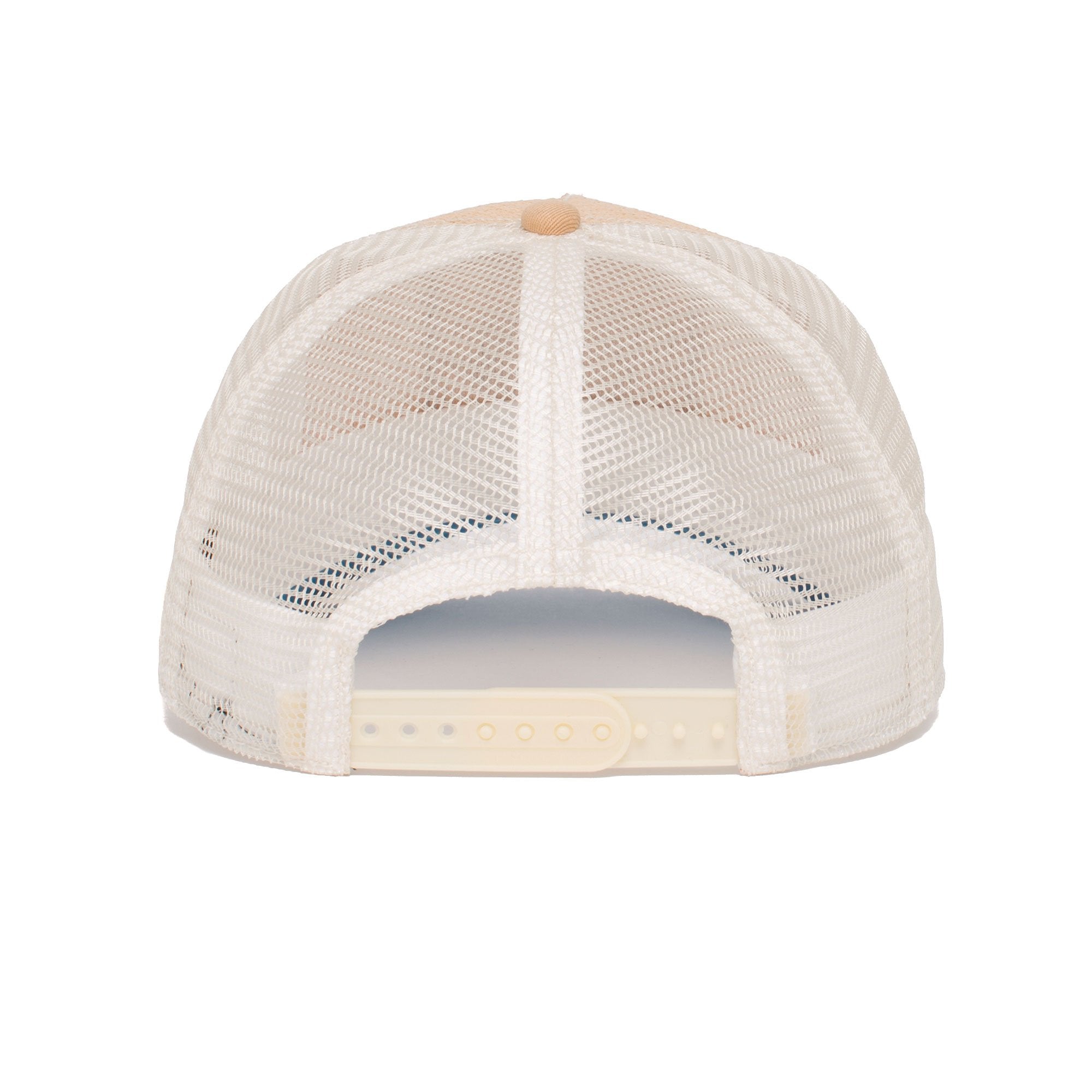 Goorin Bros. big fish 5 panel trucker baseball cap Natural back view