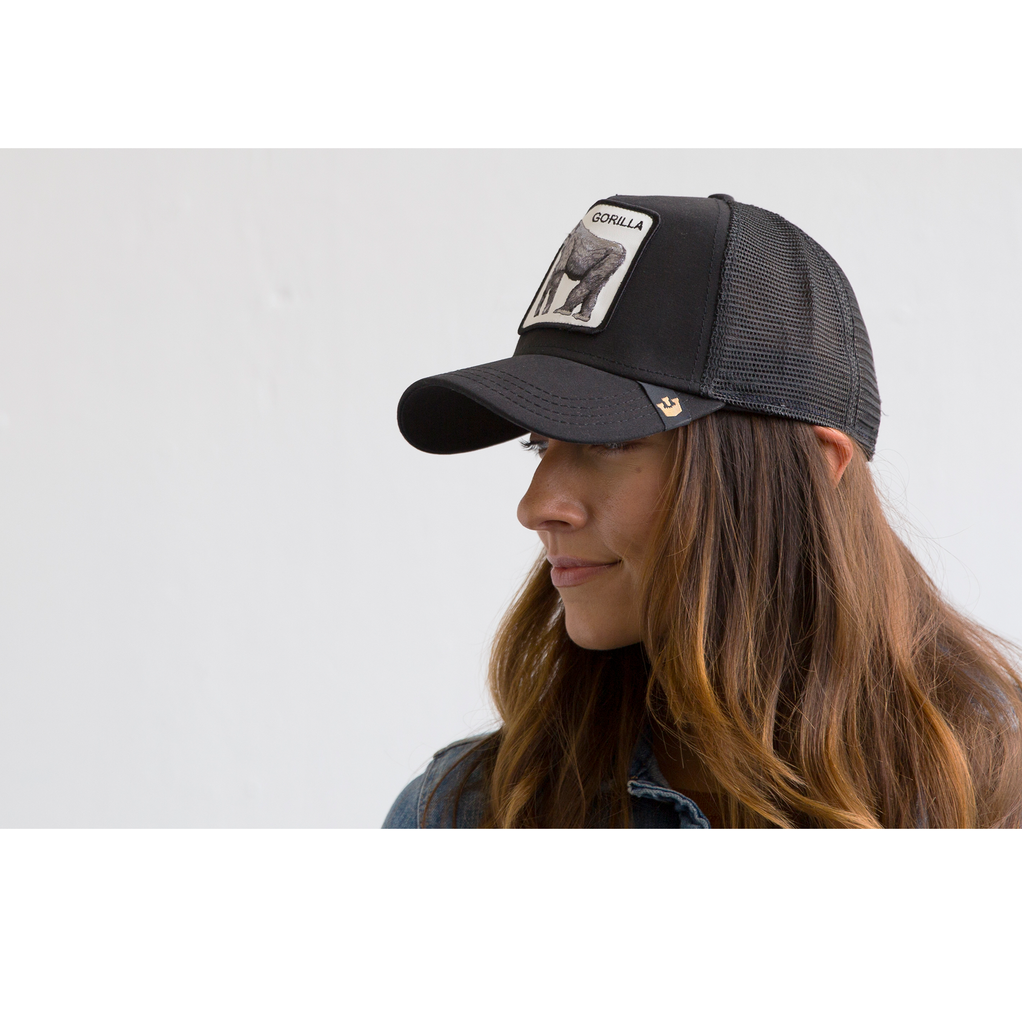Goorin Bros. King of the Jungle Black baseball womens styling