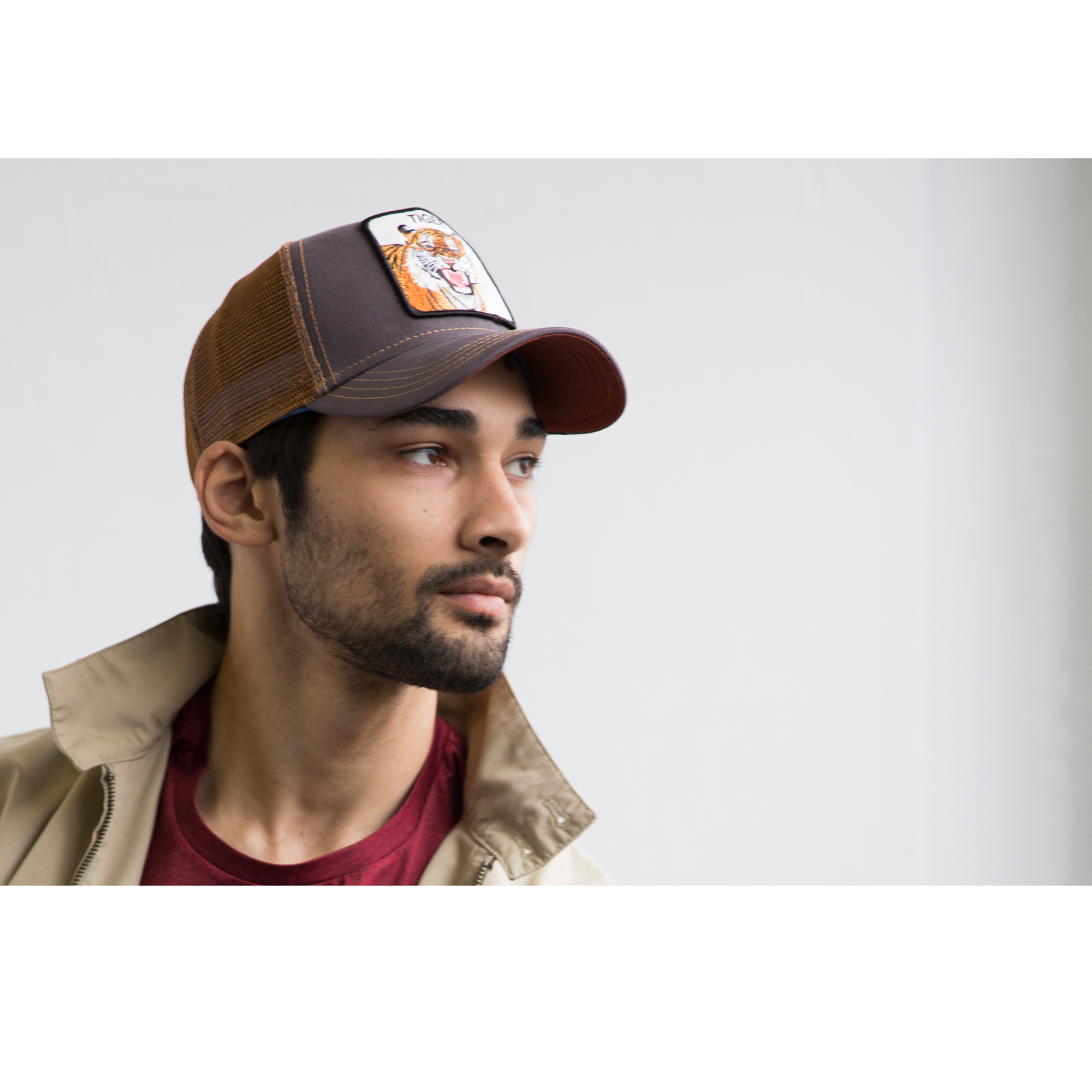 Goorin Bros. Eye of the Tiger Brown baseball mens styling