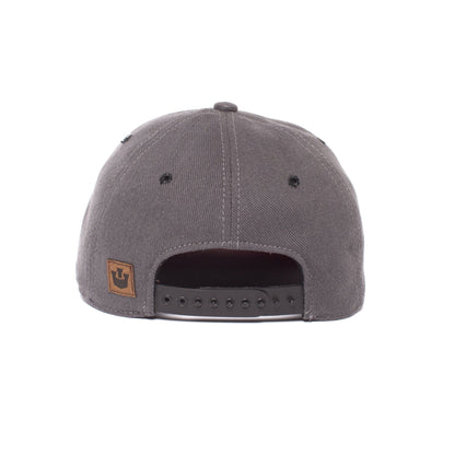 Goorin Bros. scorpio cotton 6 panel baseball cap Grey back view