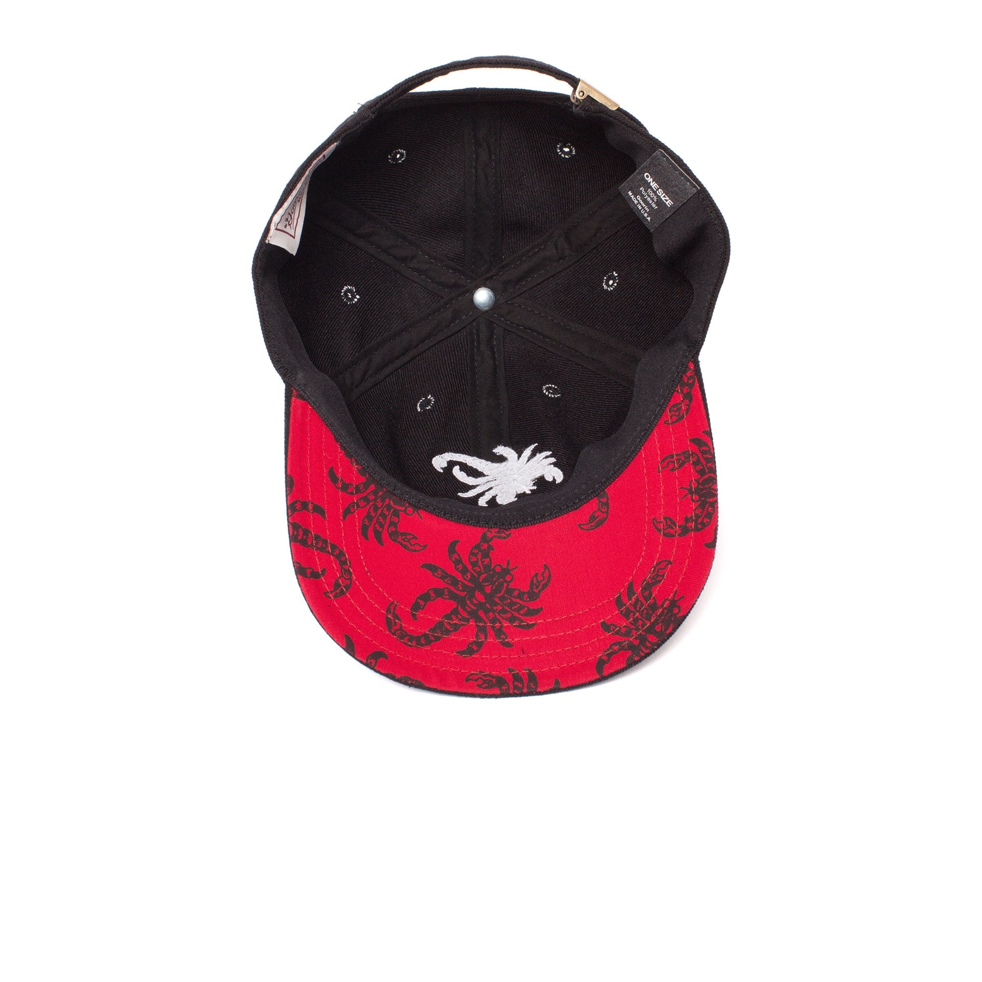 Goorin Bros. watch your step 6 panel baseball cap Black under view