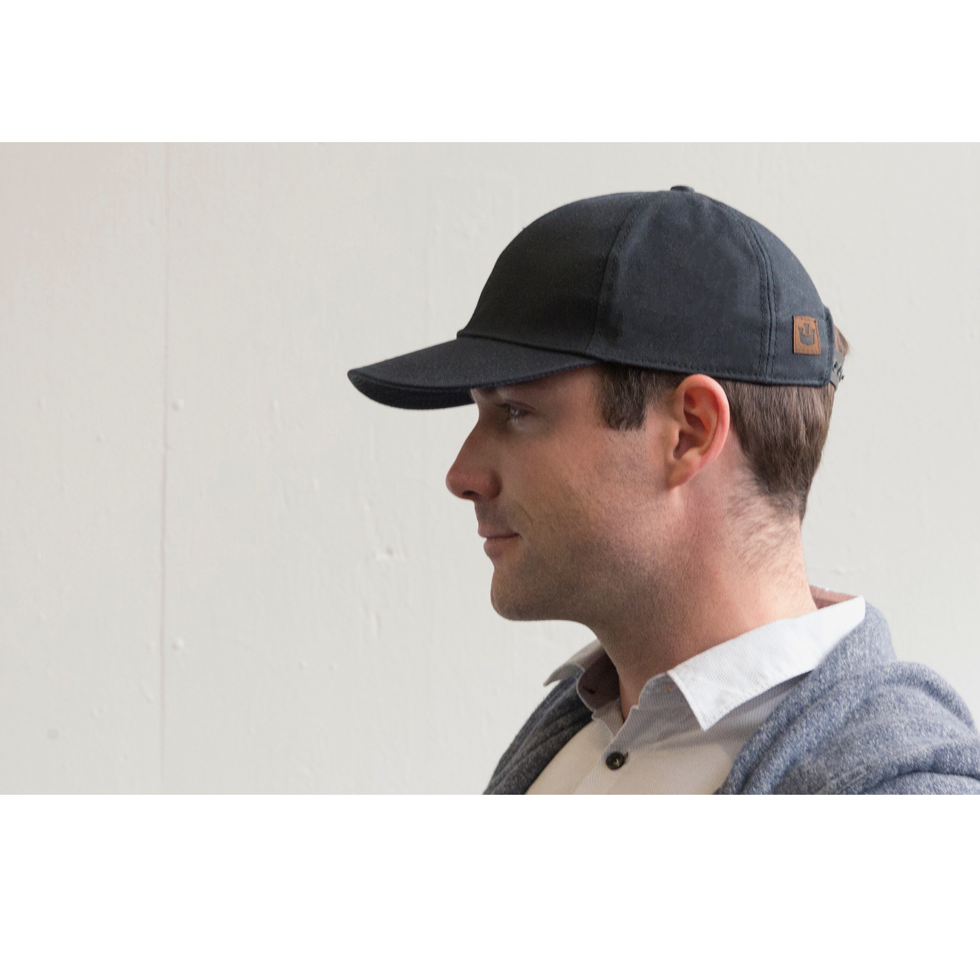 Goorin Bros. shelter island cotton 6 panel baseball cap Black  mens styling