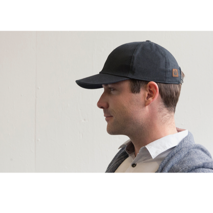 Goorin Bros. shelter island cotton 6 panel baseball cap Black  mens styling