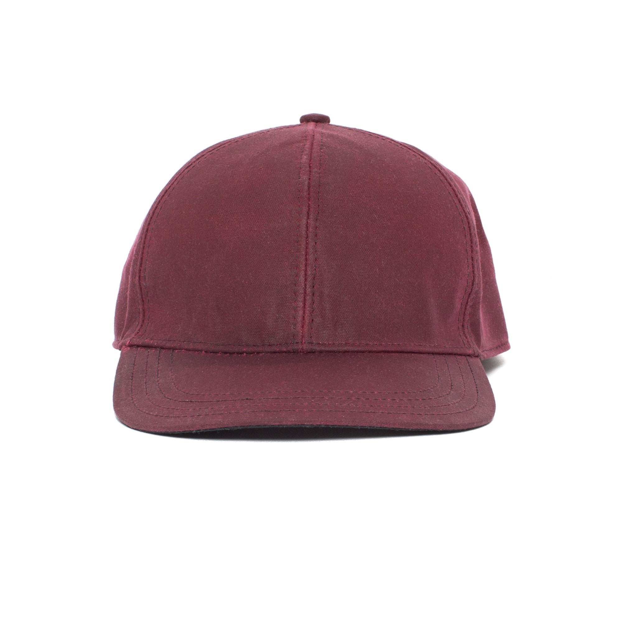 Goorin Bros. shelter island cotton 6 panel baseball cap Burgundy front view