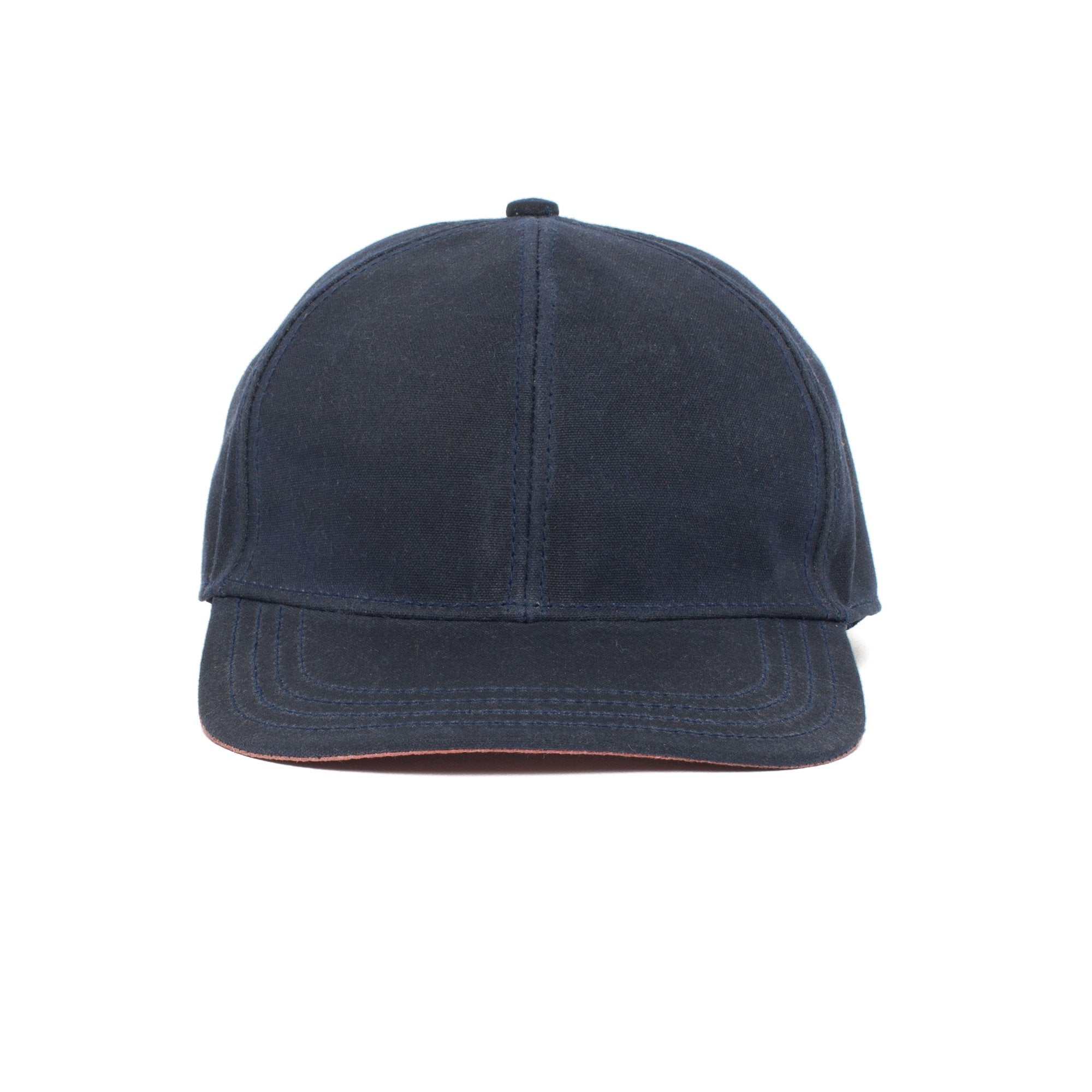 Goorin Bros. shelter island cotton 6 panel baseball cap Navy front view