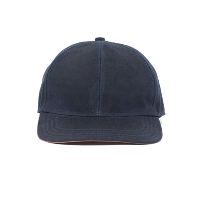 Goorin Bros. shelter island cotton 6 panel baseball cap Navy front view