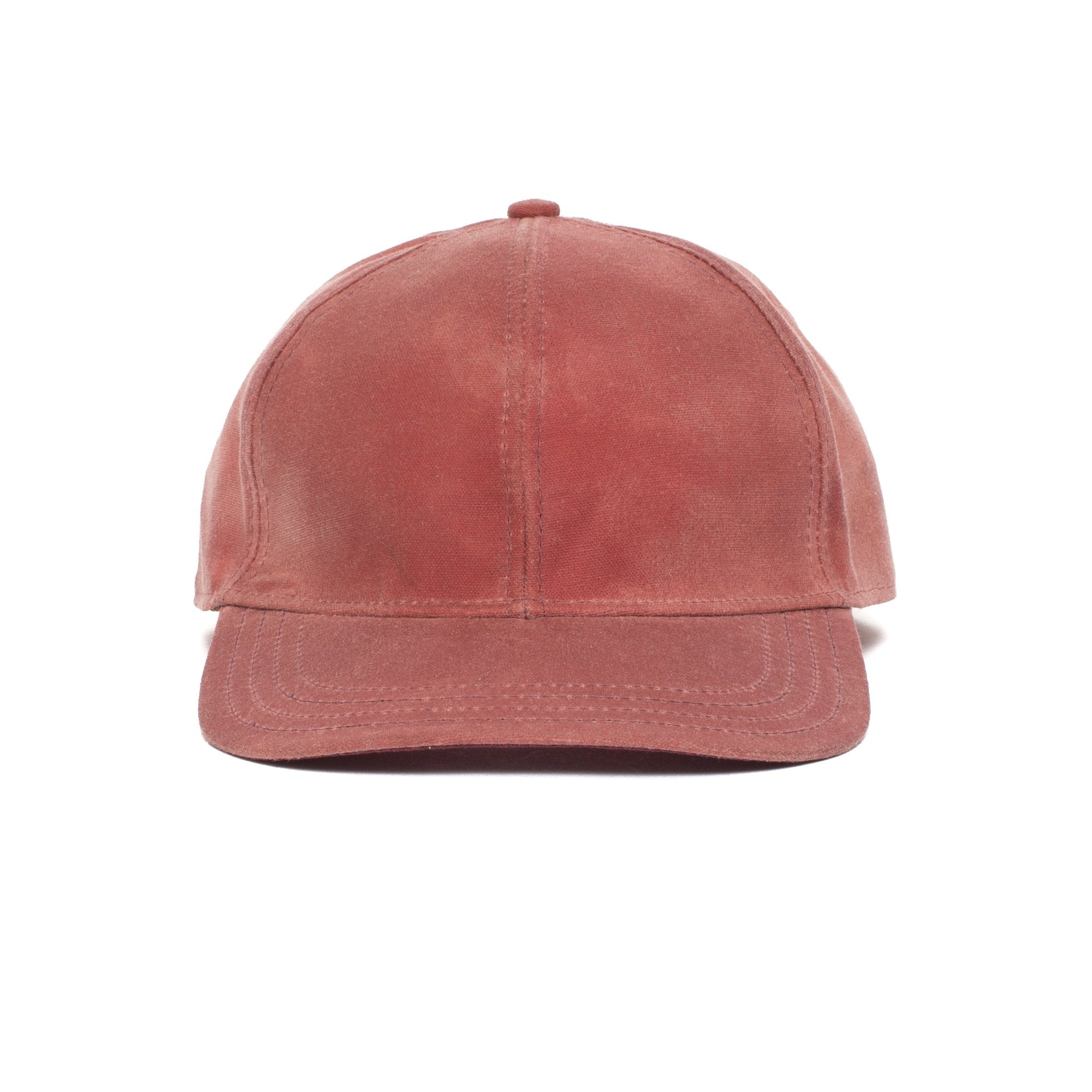 Goorin Bros. shelter island cotton 6 panel baseball cap Red front view