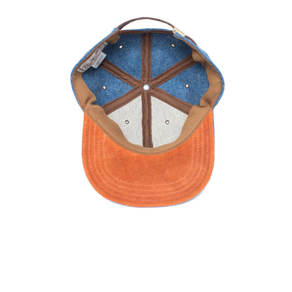 Goorin Bros. northside wool blend 6 panel baseball cap Blue under view