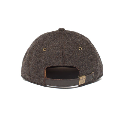 Goorin Bros. northside wool blend 6 panel baseball cap Brown back view