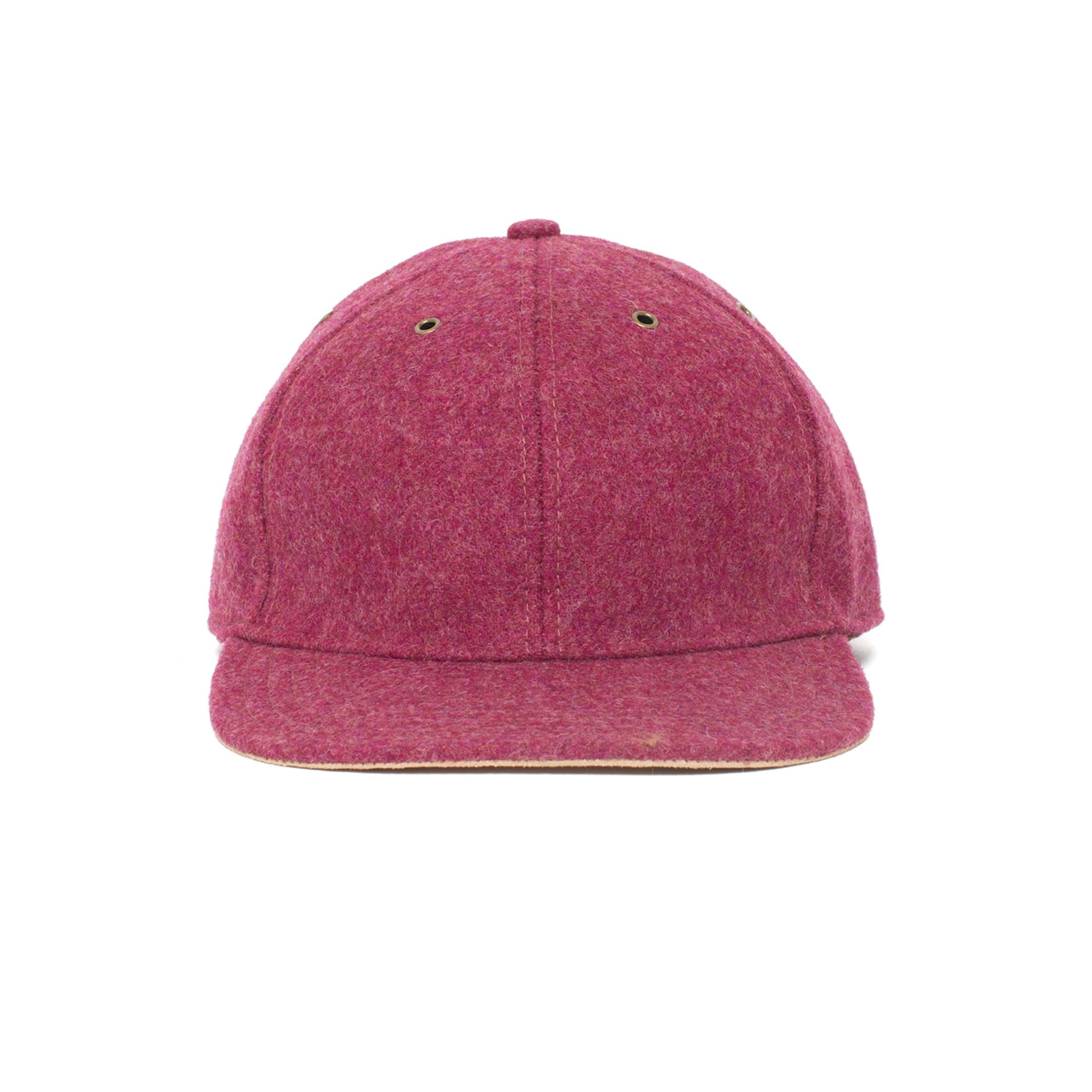 Goorin Bros. northside wool blend 6 panel baseball cap Cranberry front view