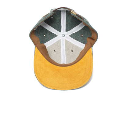 Goorin Bros. northside wool blend 6 panel baseball cap Green under view