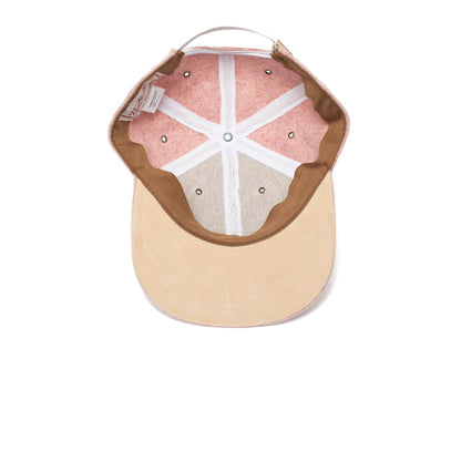 Goorin Bros. northside wool blend 6 panel baseball cap Pink under view