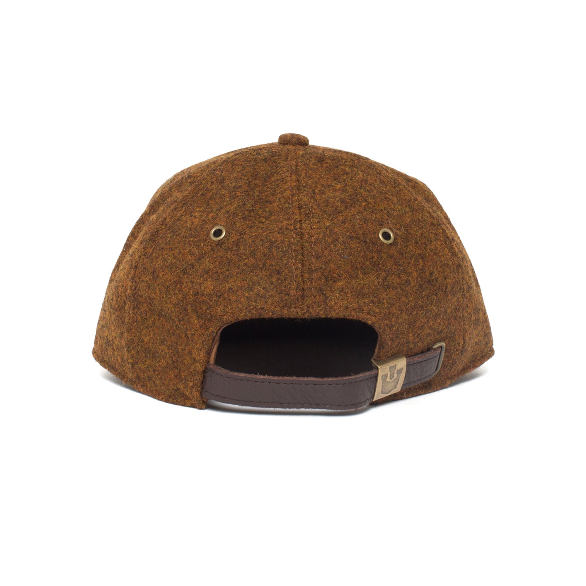 Goorin Bros. northside wool blend 6 panel baseball cap Rust back view