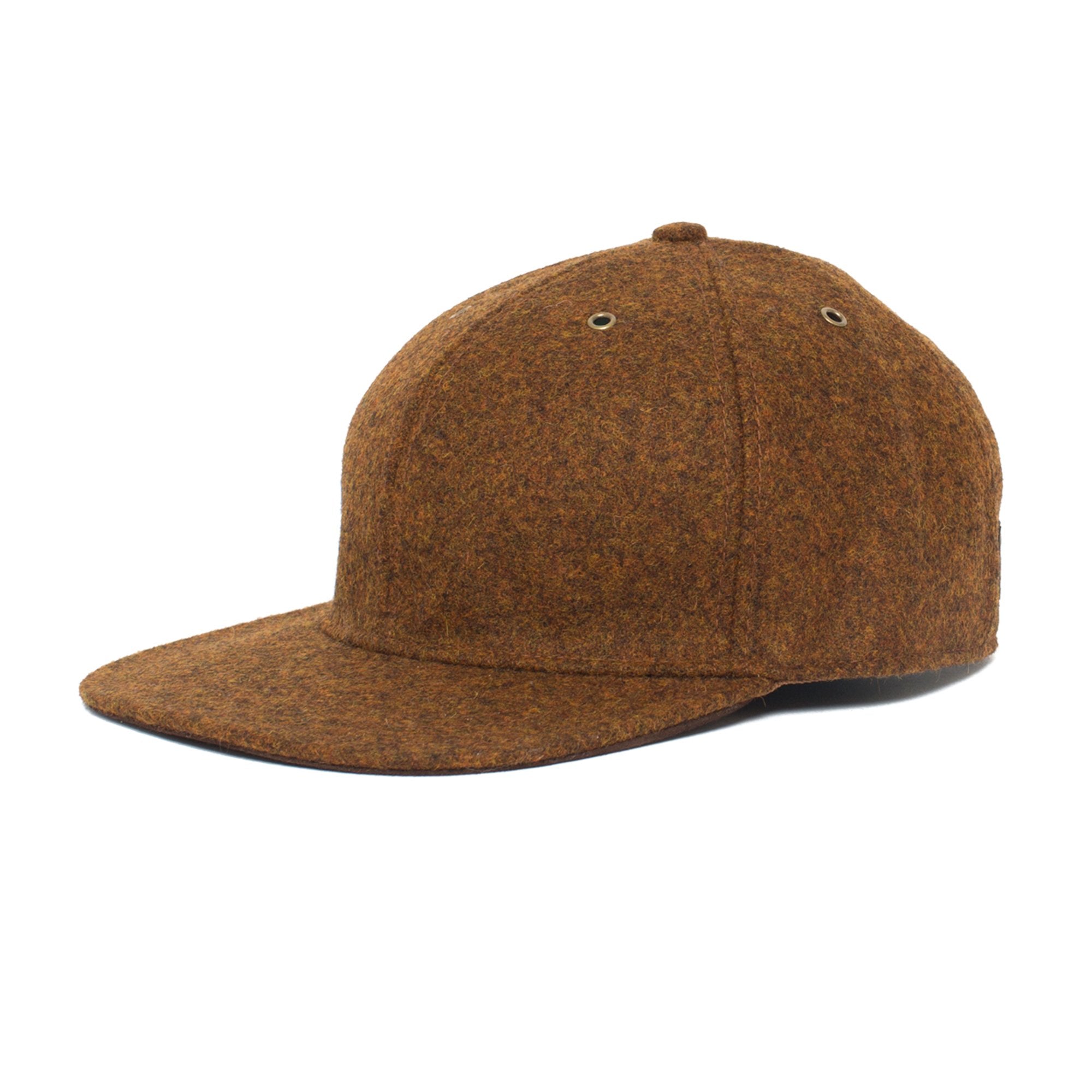 Goorin Bros. northside wool blend 6 panel baseball cap Rust left side view