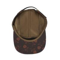 Goorin Bros. rojo rosa cotton camp cap cap Black under view