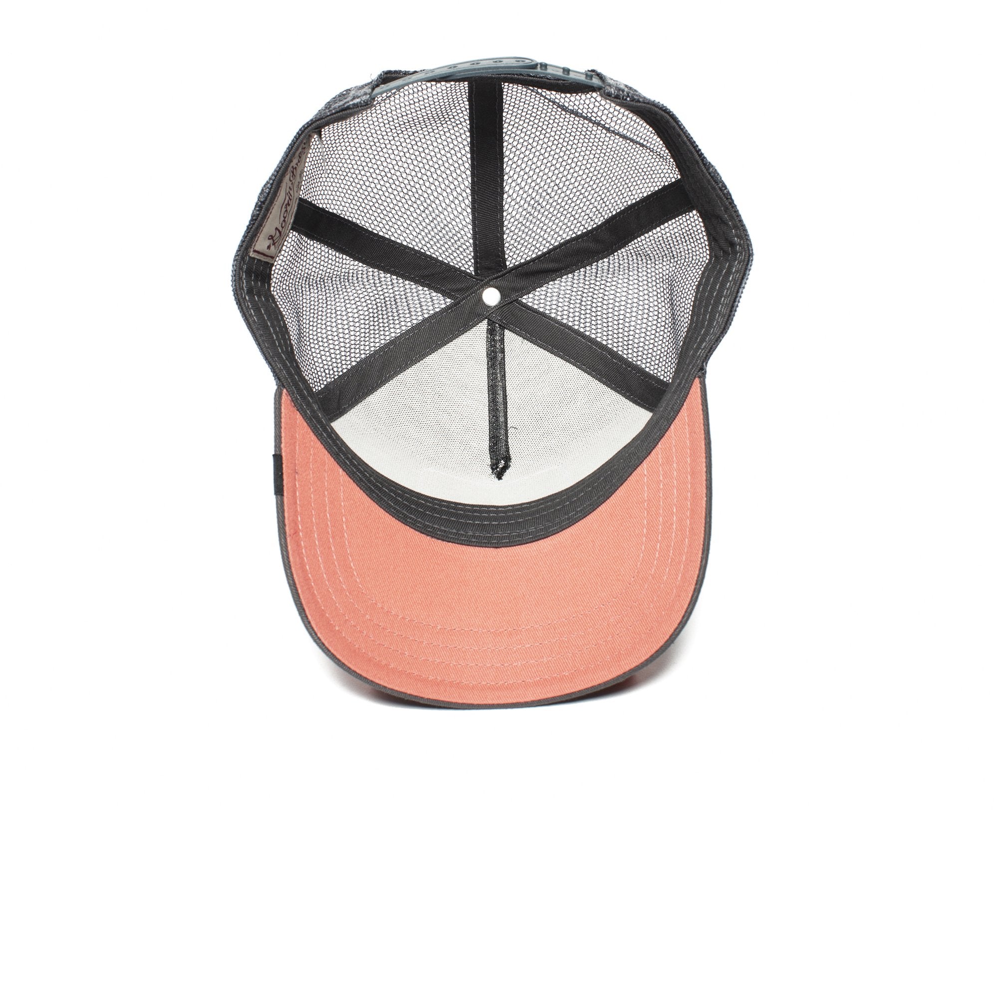 Goorin Bros. shhhhh 5 panel trucker baseball cap Grey under view