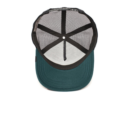 Goorin Bros. trout cotton 5 panel baseball cap Black under view