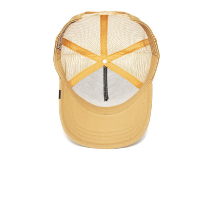 Goorin Bros. high cotton 5 panel baseball cap Brown under view