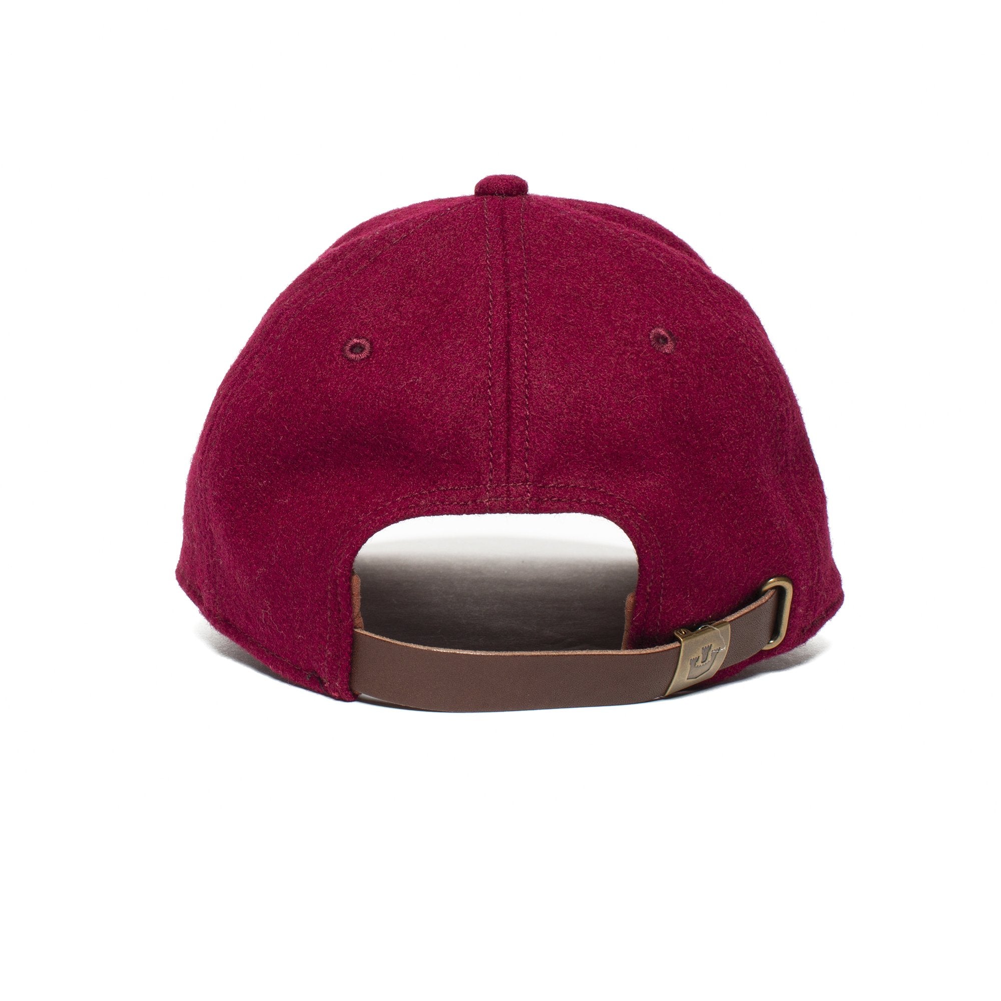 Goorin Bros. player 6 panel baseball cap Burgundy back view