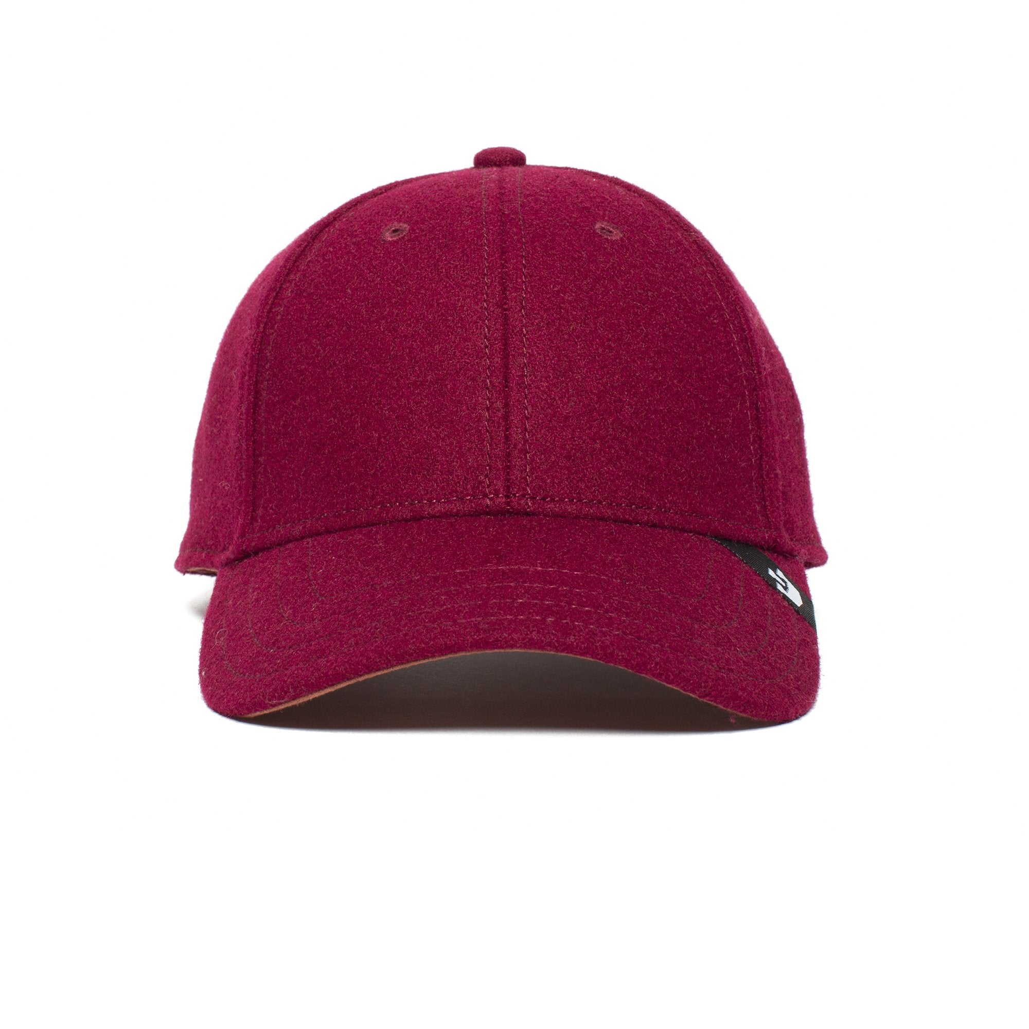 Goorin Bros. player 6 panel baseball cap Burgundy front view