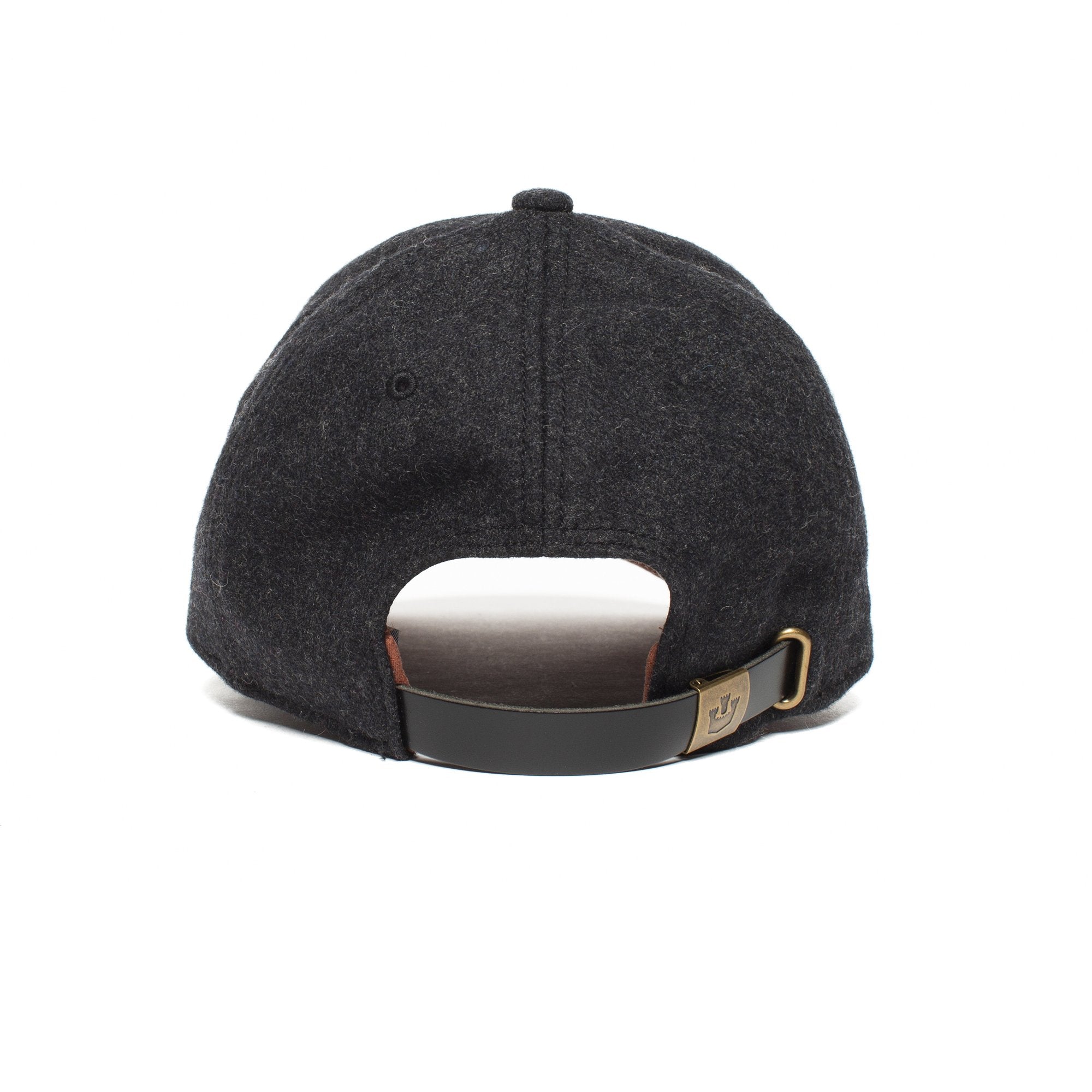 Goorin Bros. player 6 panel baseball cap Charcoal back view