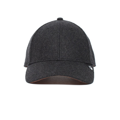 Goorin Bros. player 6 panel baseball cap Charcoal front view