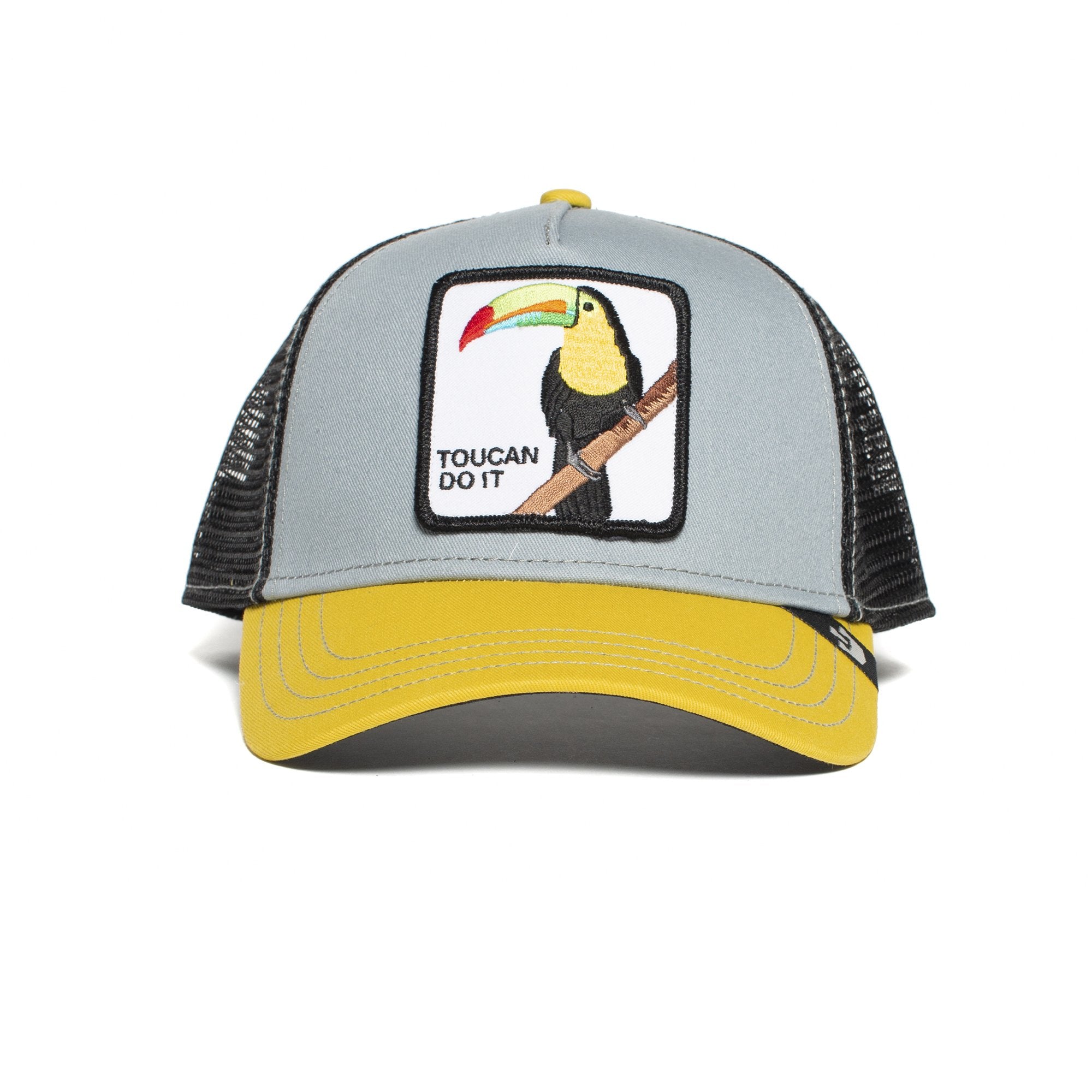 Goorin Bros. iggy narnar cotton baseball cap Grey front view