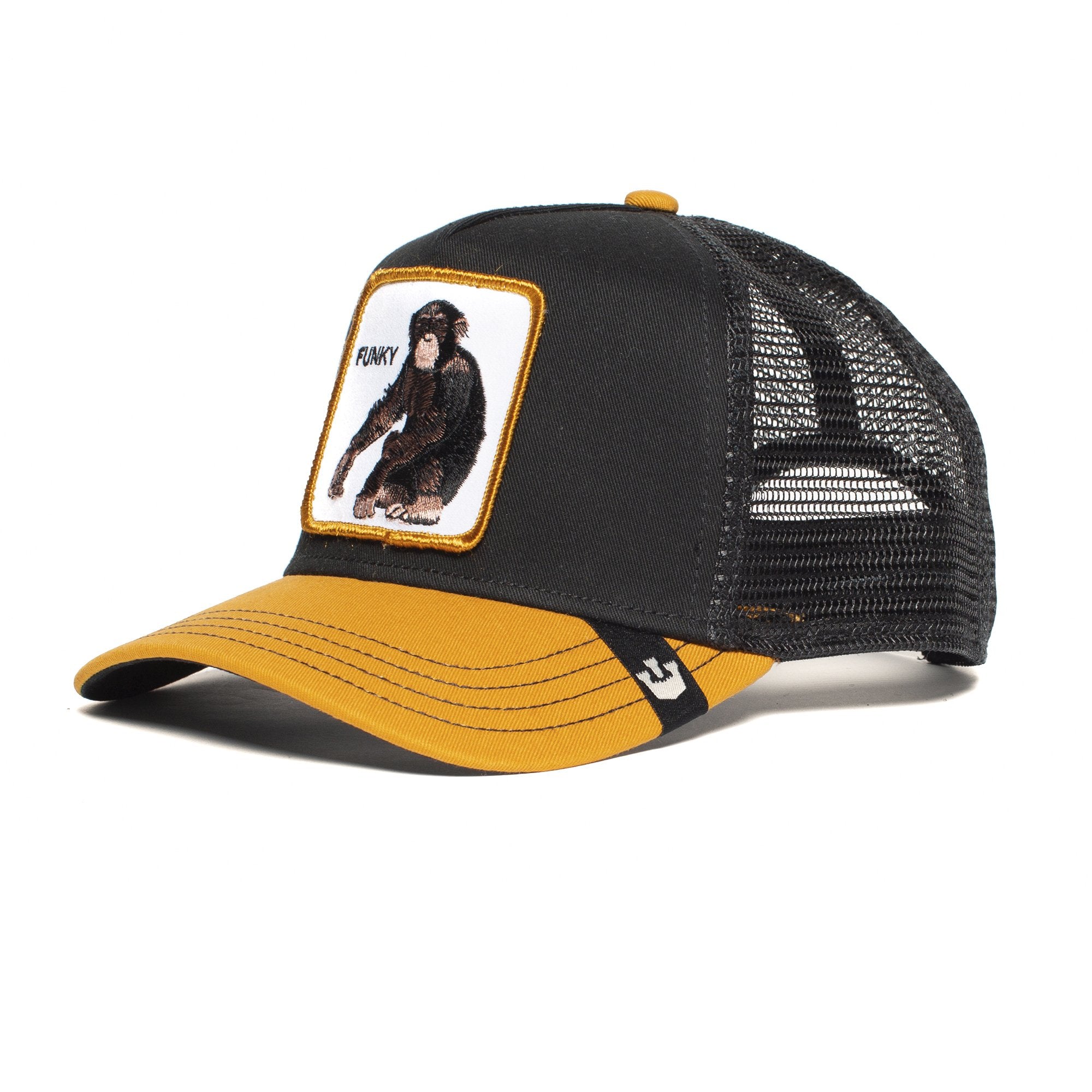 Goorin Bros. banana shake cotton baseball cap Black left side view