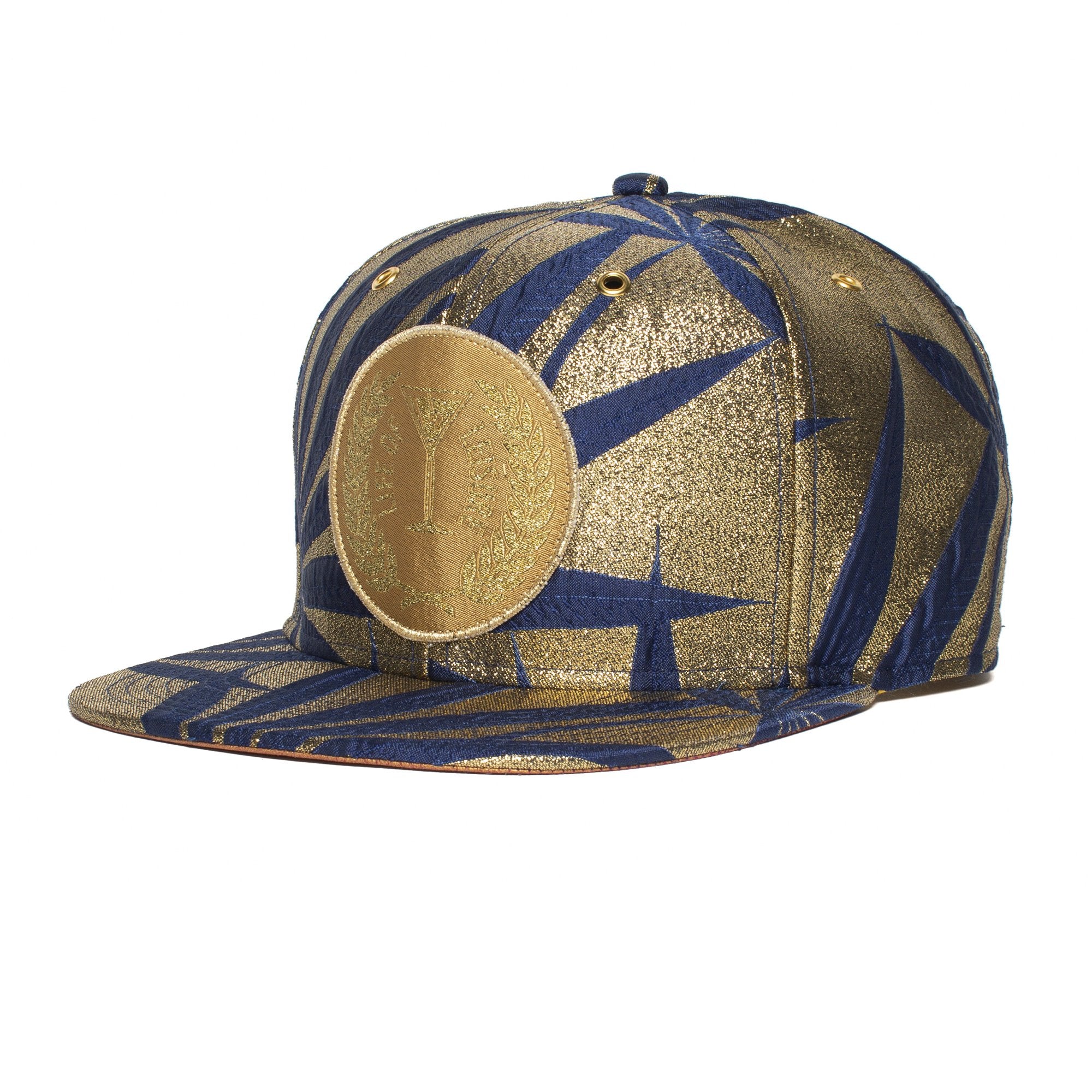 Goorin Bros. high heal baseball cap Navy left side view