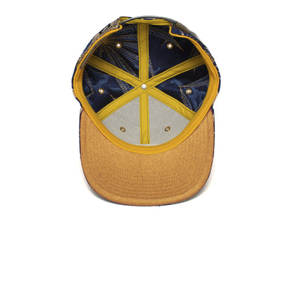 Goorin Bros. high heal baseball cap Navy under view