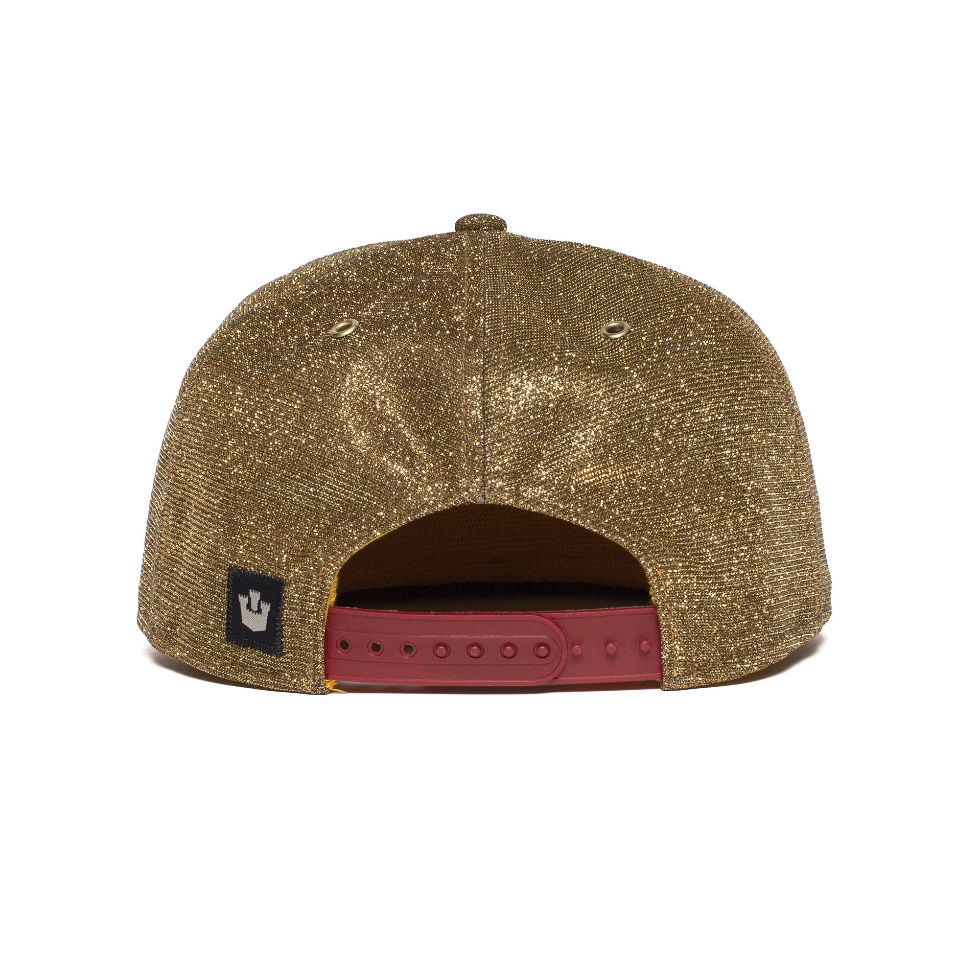 Goorin Bros. gold mind pu baseball cap Gold back view