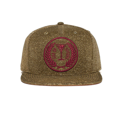Goorin Bros. gold mind pu baseball cap Gold front view
