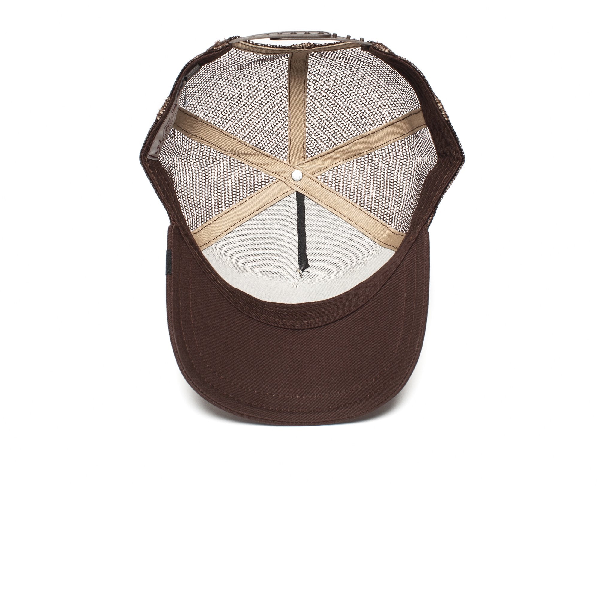 Goorin Bros. the humper cotton 5 panel baseball cap Brown under view