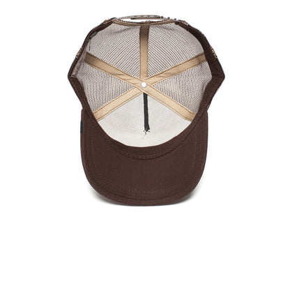 Goorin Bros. the humper cotton 5 panel baseball cap Brown under view
