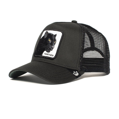 Goorin Bros. panther cotton 5 panel baseball cap Black left side view