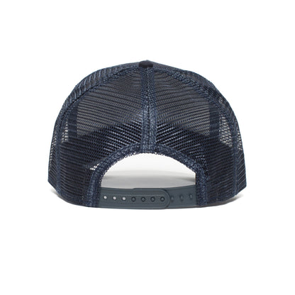 Goorin Bros. echo cotton 5 panel baseball cap Navy back view