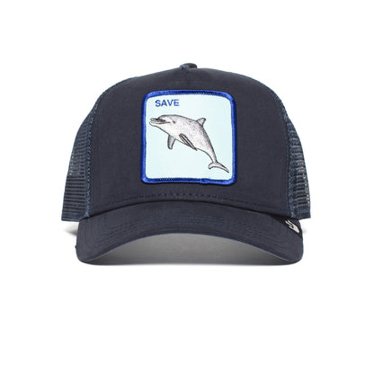Goorin Bros. echo cotton 5 panel baseball cap Navy front view