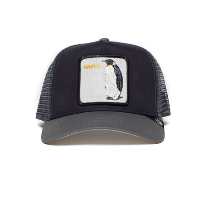 Goorin Bros. snow bird cotton 5 panel baseball cap Grey front view