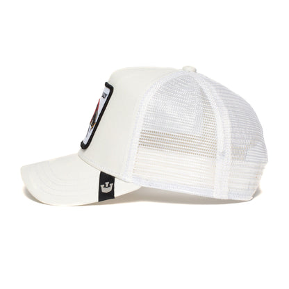 Goorin Bros. spot cotton 5 panel baseball cap Ivory side view