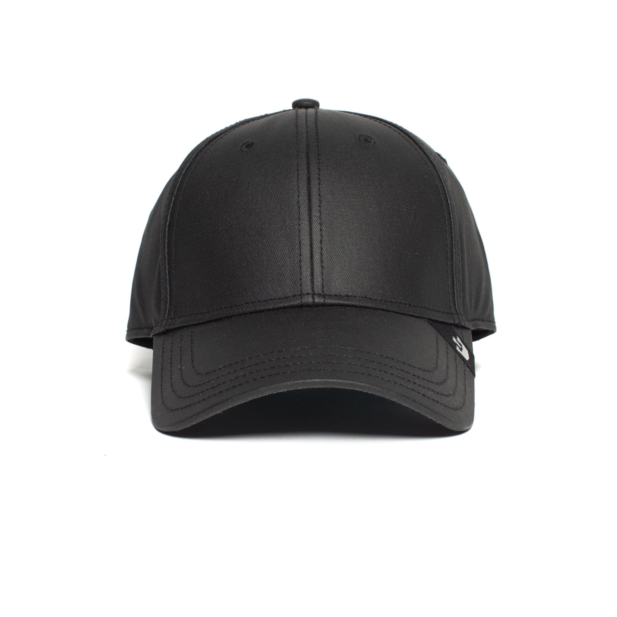 Goorin Bros. quinn cotton 6 panel baseball cap Black front view
