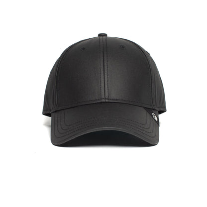 Goorin Bros. quinn cotton 6 panel baseball cap Black front view