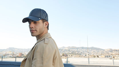 Goorin Bros. quinn cotton 6 panel baseball cap Black hero shot on male model