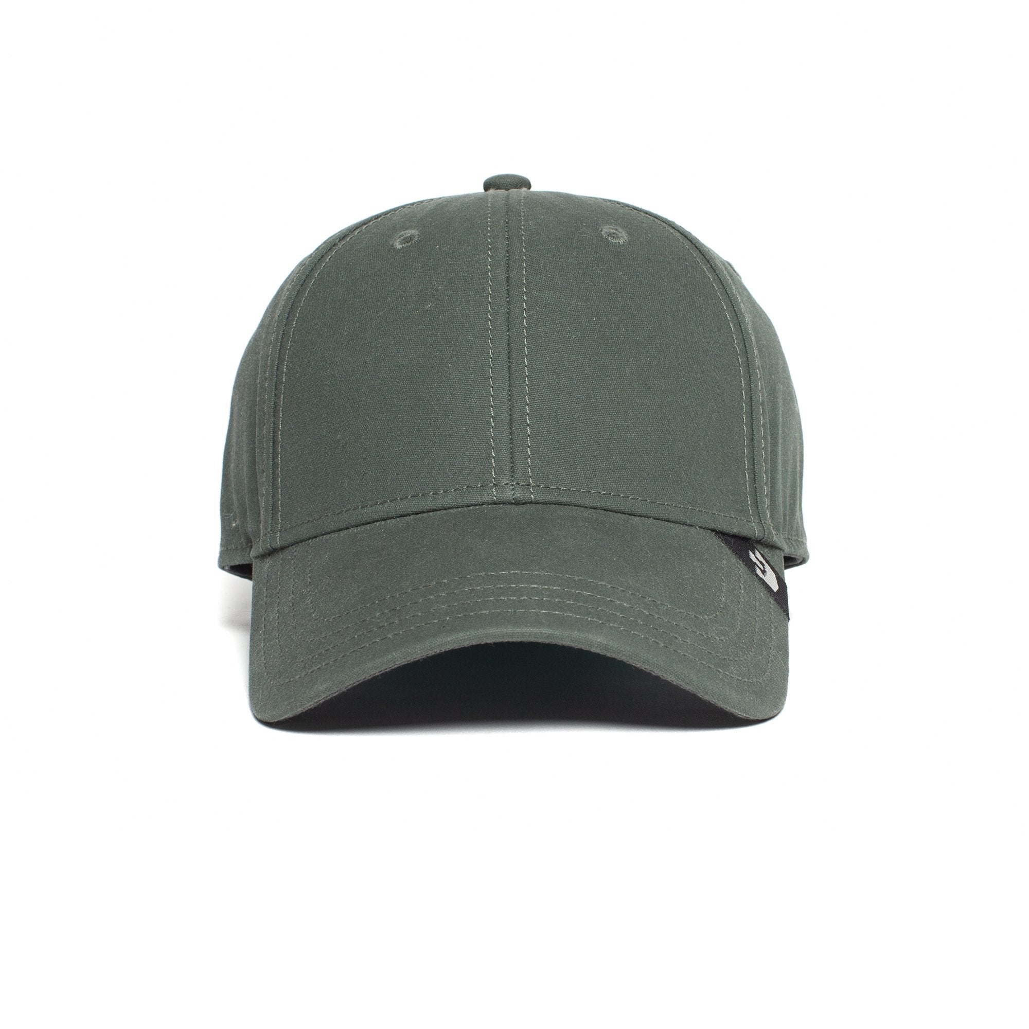 Goorin Bros. quinn cotton 6 panel baseball cap Forest front view