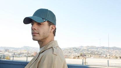 Goorin Bros. quinn cotton 6 panel baseball cap Forest hero shot on male model
