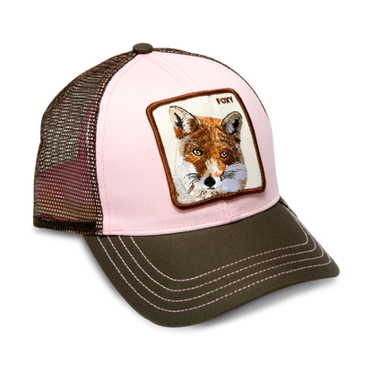 Goorin Bros. foxy baby trucker baseball cap Pink  right side view