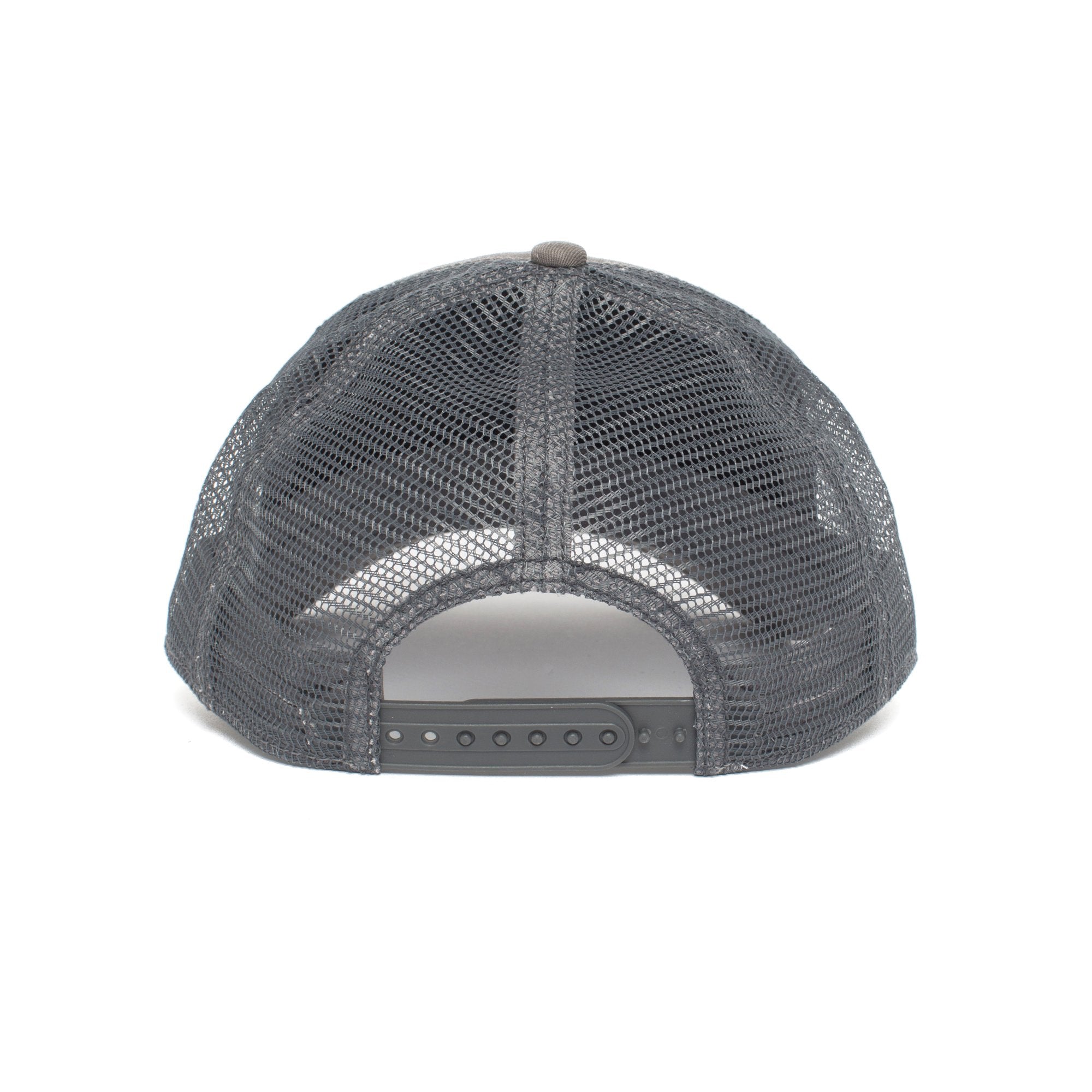 Goorin Bros. lassy trucker baseball cap Grey back view