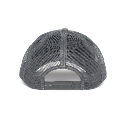 Goorin Bros. lassy trucker baseball cap Grey back view